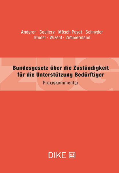 Bundesgesetz über die Zuständigkeit für die Unterstützung Bedürftiger