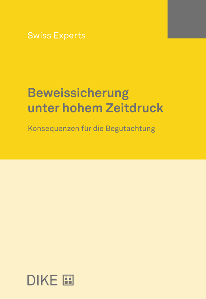 Beweissicherung unter hohem Zeitdruck