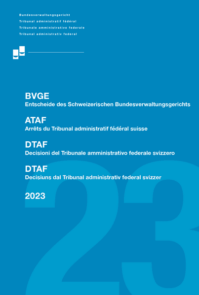 BVGE Jahresband 2023
