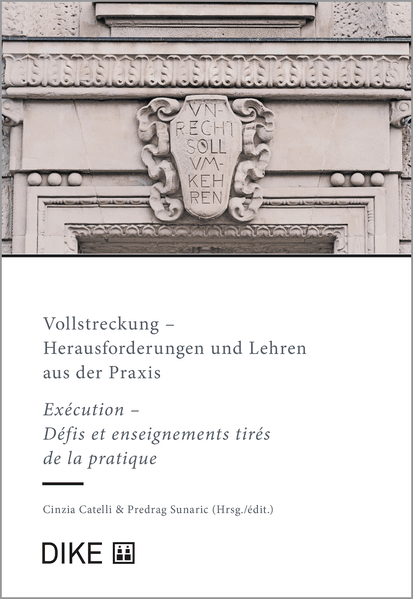 Vollstreckung – Exécution