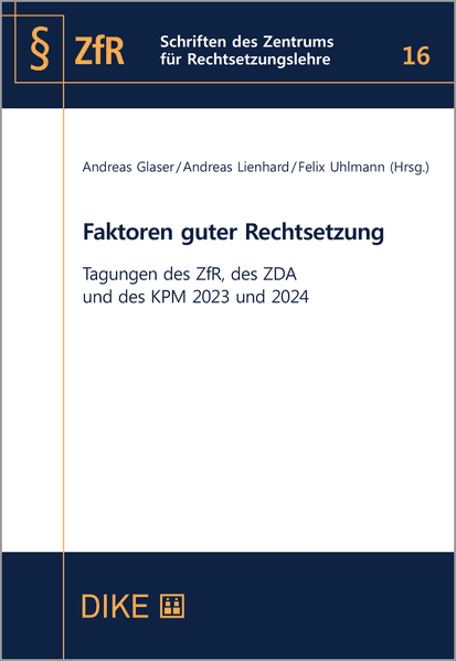 Faktoren guter Rechtsetzung