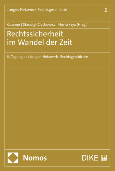 Rechtssicherheit im Wandel der Zeit