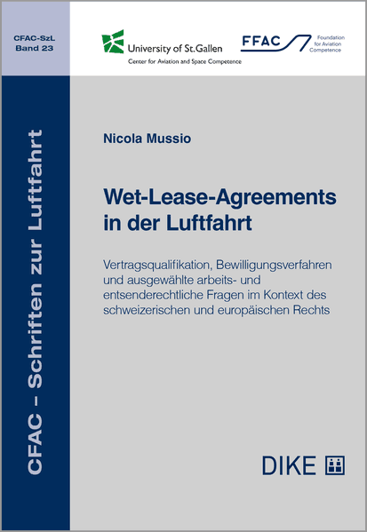 Wet-Lease-Agreements in der Luftfahrt