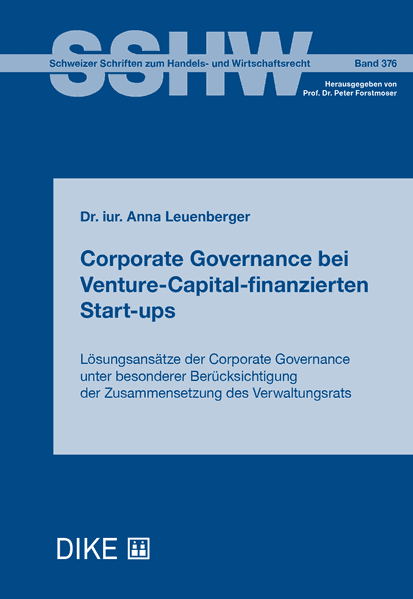 Corporate Governance bei Venture-Capital-finanzierten Start-ups