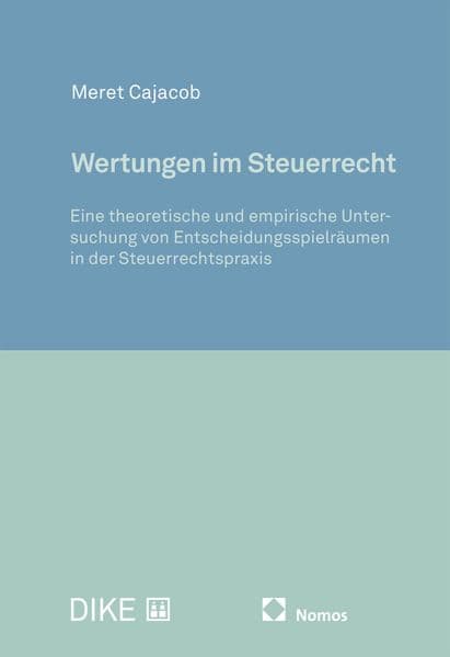 Wertungen im Steuerrecht