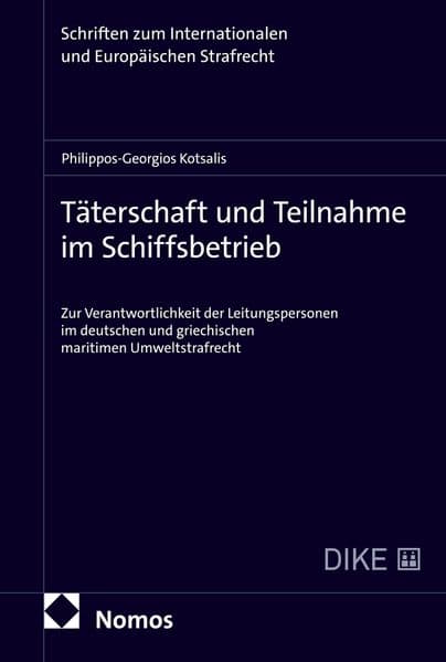 Täterschaft und Teilnahme im Schiffsbetrieb