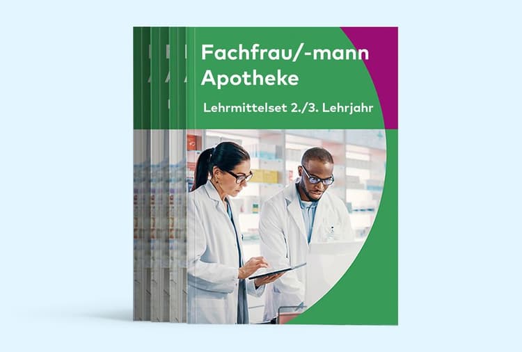 Fachfrau/-mann Apotheke (EFZ): Lehrmittelset 2./3. Lehrjahr (Print mit E-Book)
