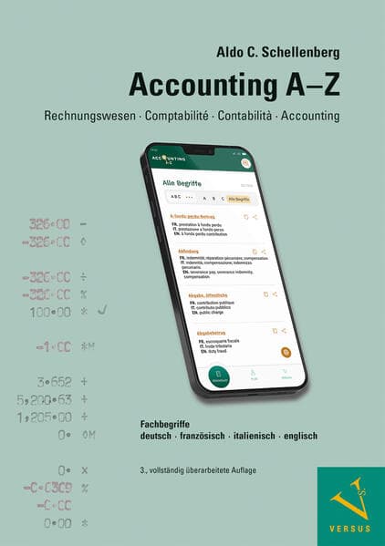 Accounting A–Z. Rechnungswesen, Comptabilité, Contabilità, Accounting