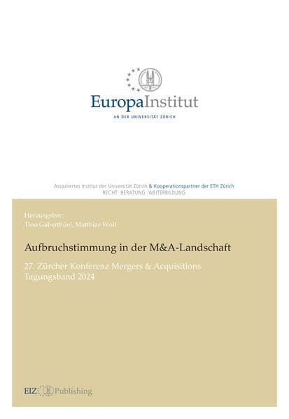 Aufbruchstimmung in der M&A-Landschaft