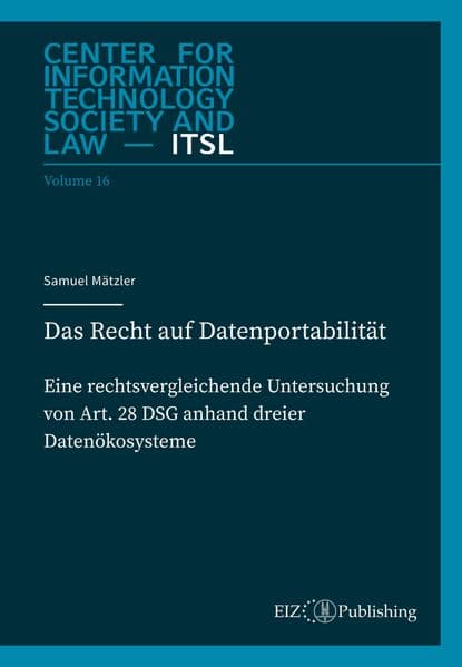 Das Recht auf Datenportabilität