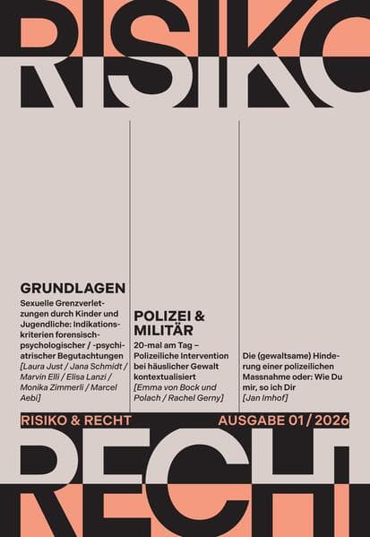 Risiko & Recht 01/2026