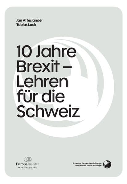 10 Jahre Brexit: Erwartungen und Realität - Lehren für die Schweiz?