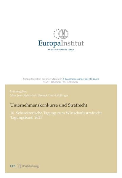 Unternehmenskonkurse und Strafrecht