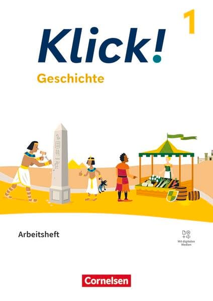 Klick! - Fächerübergreifendes Lehrwerk für Lernende mit Förderbedarf - Geschichte - Fachhefte für alle Bundesländer - Ausgabe ab 2024 - Band 1: 5./6. Schuljahr