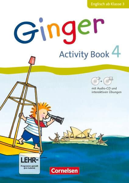 Ginger - Lehr- und Lernmaterial für den früh beginnenden Englischunterricht - Allgemeine Ausgabe - Neubearbeitung - 4. Schuljahr