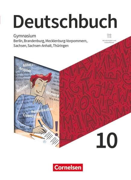 Deutschbuch Gymnasium - Berlin, Brandenburg, Mecklenburg-Vorpommern, Sachsen, Sachsen-Anhalt und Thüringen - Ausgabe 2019 - 10. Schuljahr