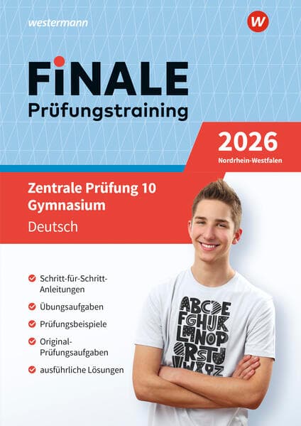 FiNALE Prüfungstraining Zentrale Prüfung 10. Gymnasium Nordrhein-Westfalen. Deutsch 2026