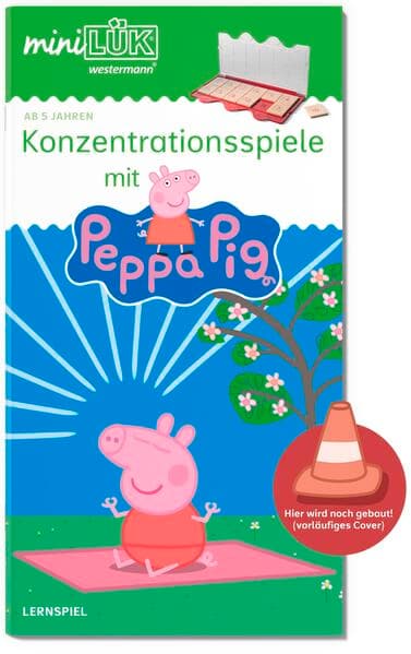 miniLÜK. Kindergarten/Vorschule Konzentrationsspiele mit Peppa Pig