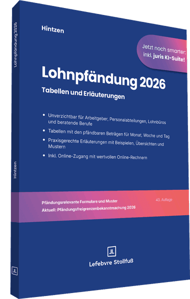 Lohnpfändung 2026