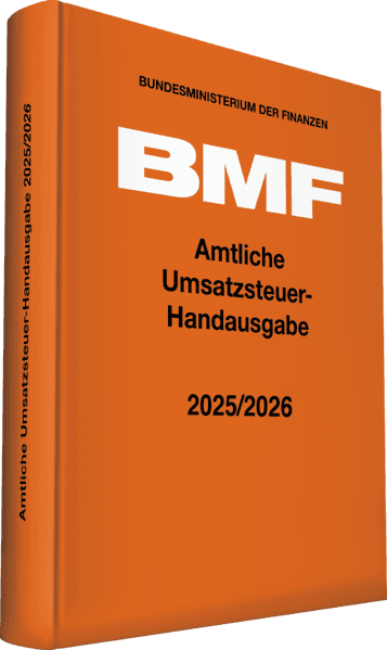 Amtliche Umsatzsteuer-Handausgabe 2025/2026