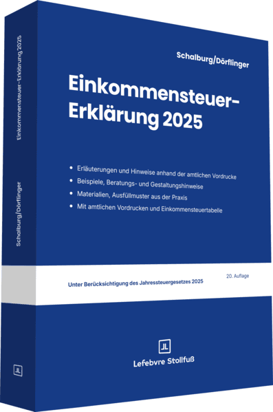 Einkommensteuer-Erklärung 2025