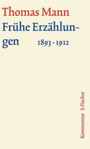 Frühe Erzählungen 1893-1912