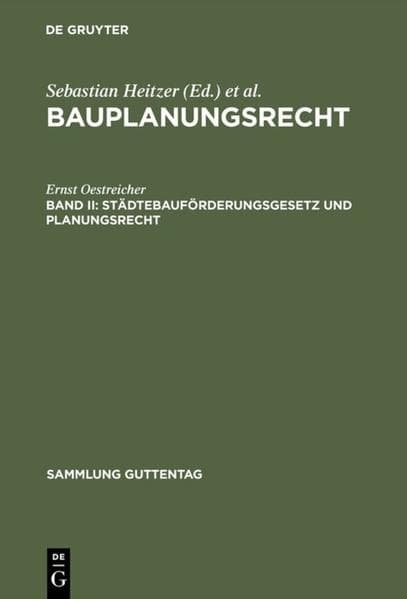 Städtebauförderungsgesetz und Planungsrecht