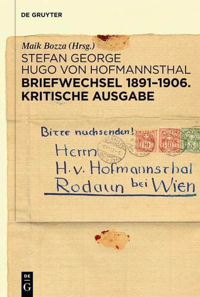 Briefwechsel 1891–1906. Kritische Ausgabe