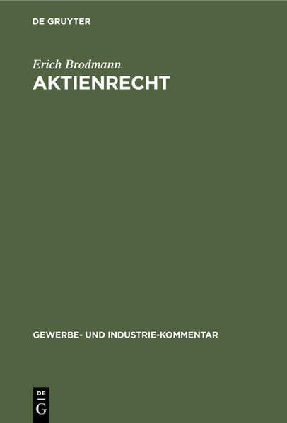 Aktienrecht