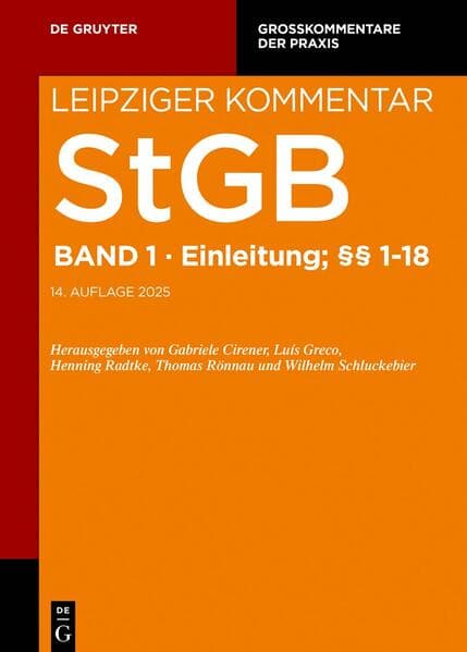 Einleitung; §§ 1–18