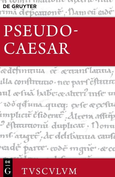 Bellum Alexandrinum / Bellum Africum / Bellum Hispaniense