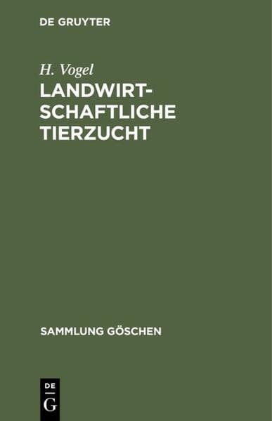 Landwirtschaftliche Tierzucht