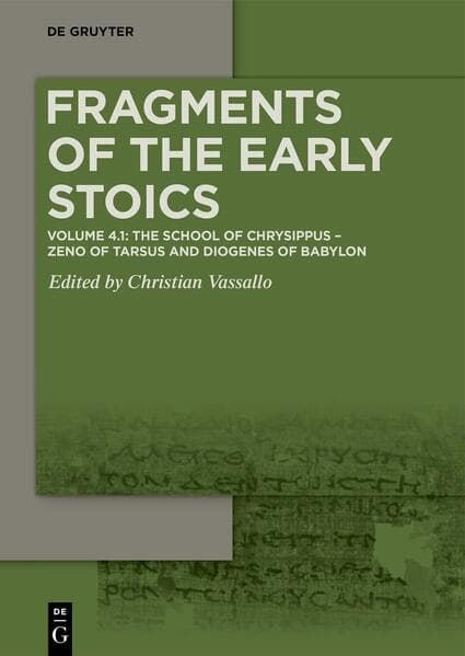 The School of Chrysippus: Zeno of Tarsus and Diogenes of Babylon