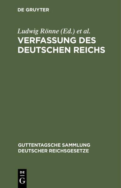Verfassung des Deutschen Reichs