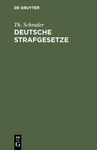 Deutsche Strafgesetze