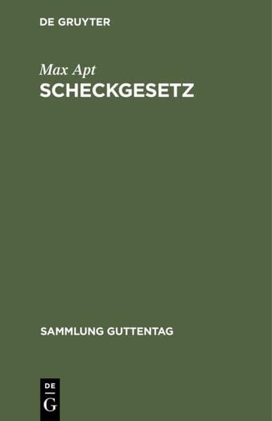 Scheckgesetz