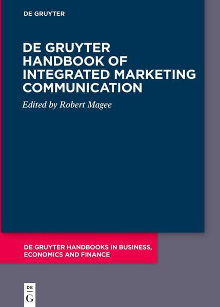 De Gruyter Handbook of Integrated Marketing Communication