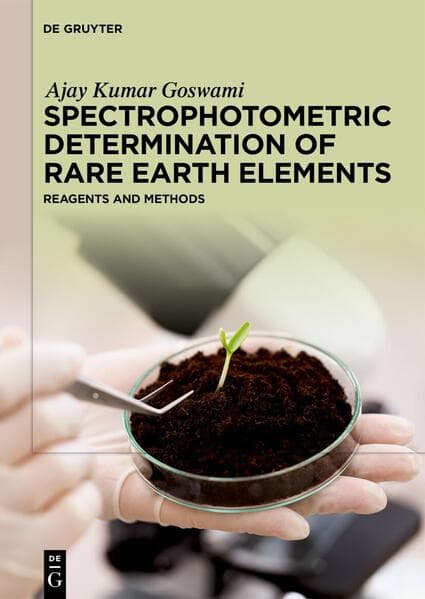 Spectrophotometric Determination of Rare Earth Elements