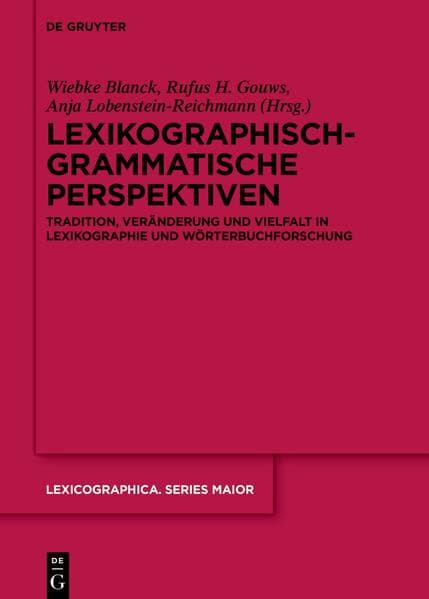 Lexikographisch-grammatische Perspektiven