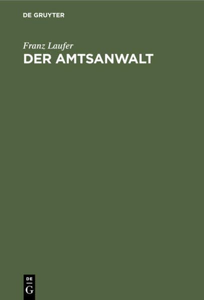Der Amtsanwalt