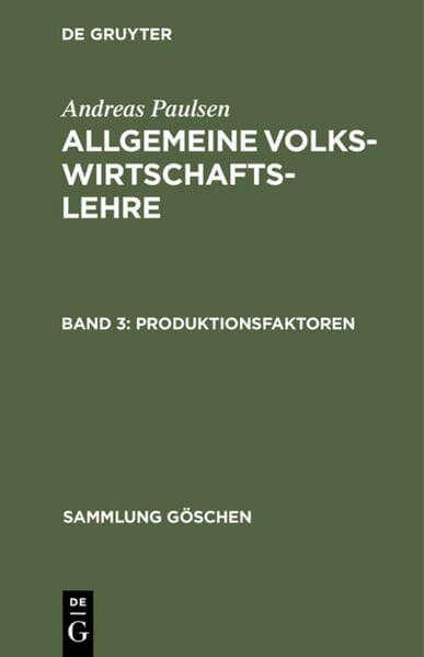 Produktionsfaktoren