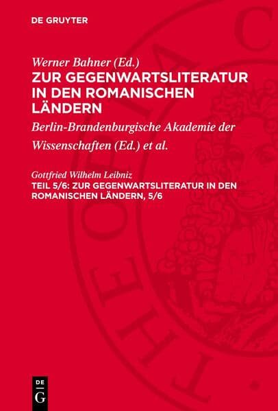Zur Gegenwartsliteratur in den romanischen Ländern. Teil 5/6