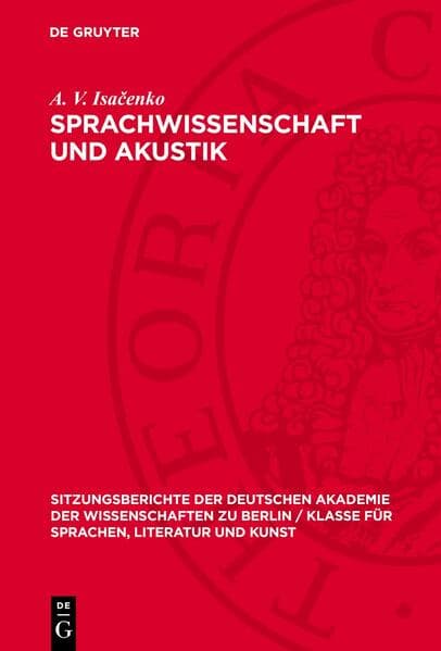 Sprachwissenschaft und Akustik