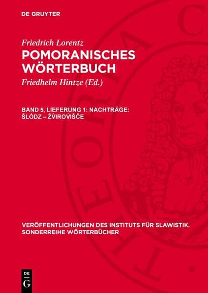 Nachträge: šlȯdz – žv́irov́išče
