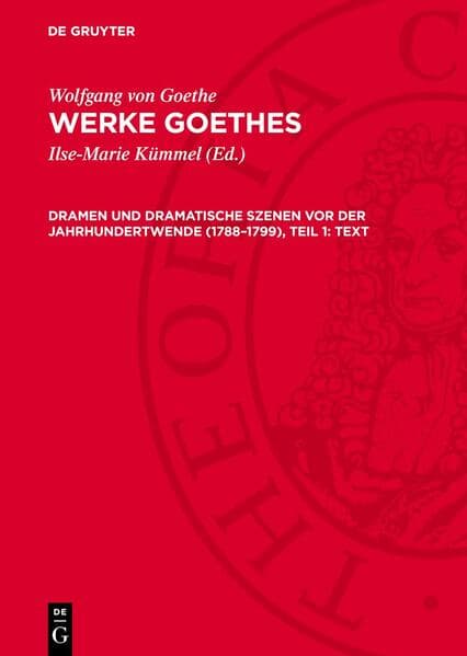 Dramen und dramatische Szenen vor der Jahrhundertwende (1788–1799), Teil 1: Text