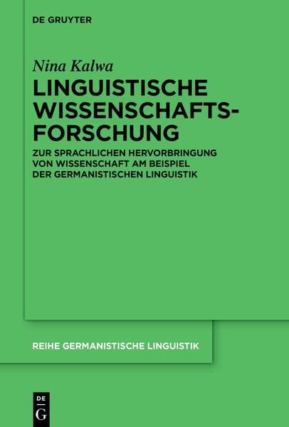 Linguistische Wissenschaftsforschung