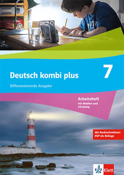 Deutsch kombi plus 7. Arbeitsheft mit Medien Klasse 7. Differenzierende Ausgabe