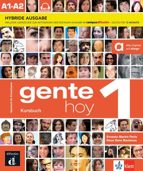 Gente hoy 1 A1-A2 - Hybride Ausgabe
