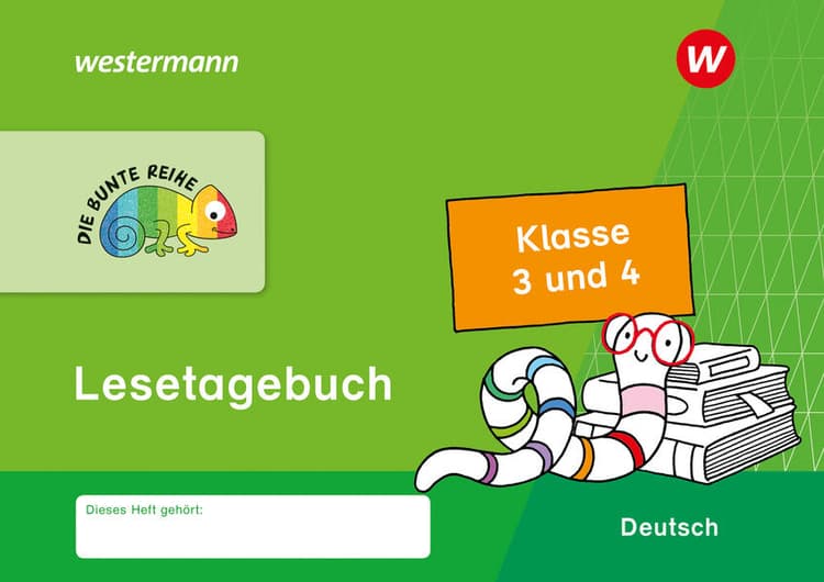 DIE BUNTE REIHE - Deutsch. Lesetagebuch