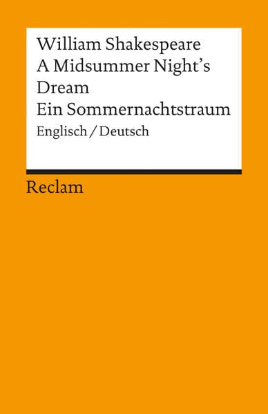 A Midsummer Night's Dream / Ein Sommernachtstraum. Englisch/Deutsch